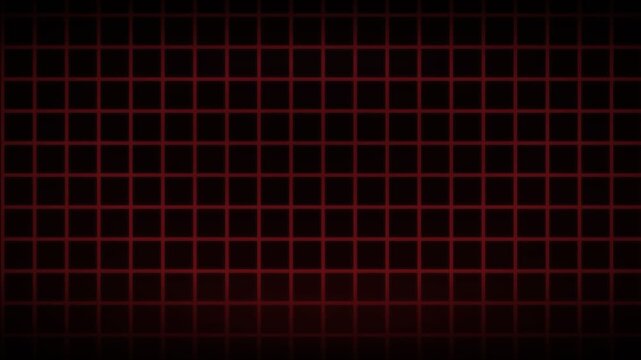 Red grid pattern on black , abstract geometric design for , banner, template, modern tech backdrop