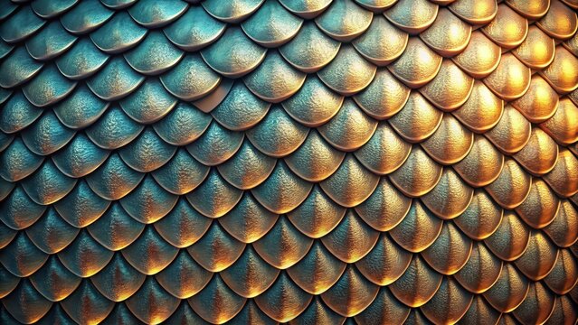Elegant fish scale pattern background design