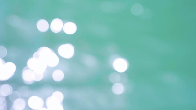 水面のキラキラ