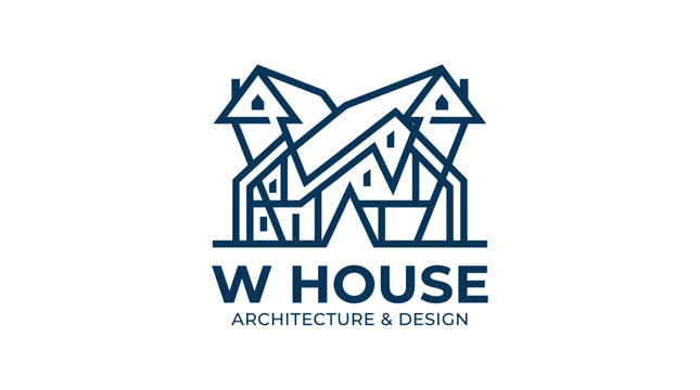 Modern Architecture and Design Logo - W House