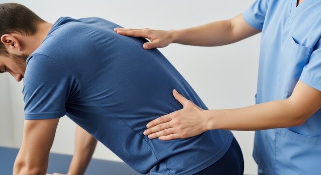 I am currently receiving physical therapy for my back.
