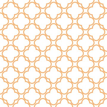 Seamless Moroccan Trellis Pattern Background