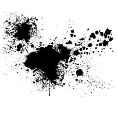 Fototapeta premium ink splat grunge background