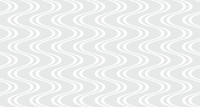 abstract creative white smooth wave line pattern.