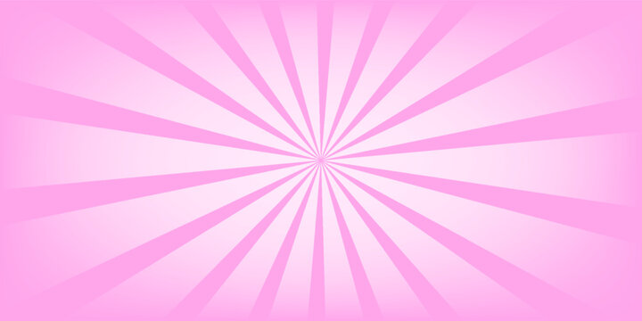 Spiral Candy Background with ice cream pink whirlpool. Comic Twist Psychedelic Bg Wavy Lines. Carnival Platful Backdrop with Circular Sun Rays. Abstract Whirlpool Pattern for Birthday Flyer, Poster.