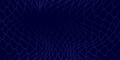 Abstract net background blue Mesh texture for fishing nets. Seamless sportswear or soccer goal  volleyball net simple © DANDI
