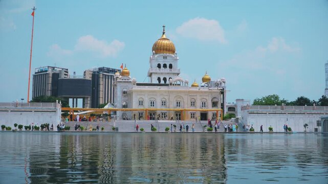 Gurdwara Bangla Sahib in New Delhi, India