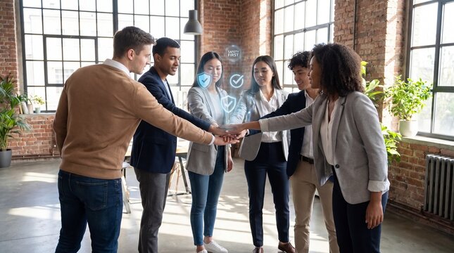 Workplace Safety, Employee Protection and Risk Prevention Concepts in Modern Corporate Environments