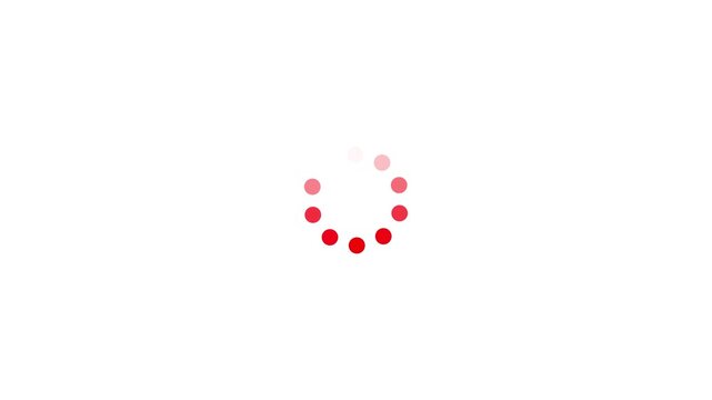 Loading Bar Progress Animation: UI Design Elements for Software Installation, Web Buffering, and Data Download Loop