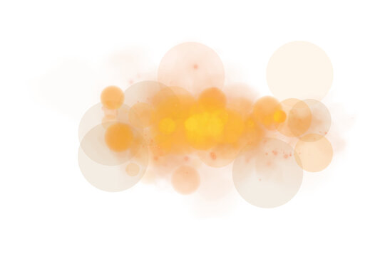 Soft bokeh abstract background with warm orange and yellow light circles abstract background wallpaper floating particles defocused lightness artistic backdrop radiance celebration
