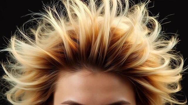 Electric Hair Dance: Static Energy Effects