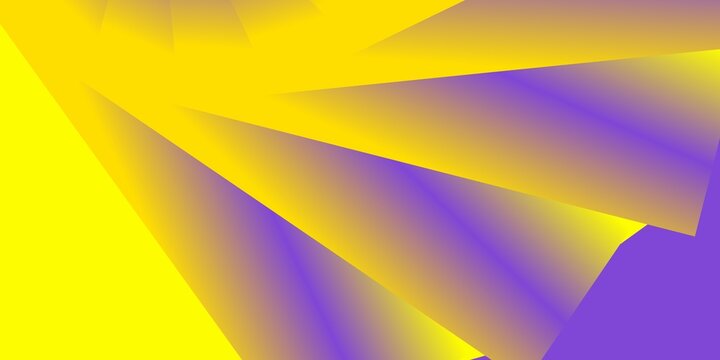 yellow purple GRADIENT pattern background with dynamic simple art shape 