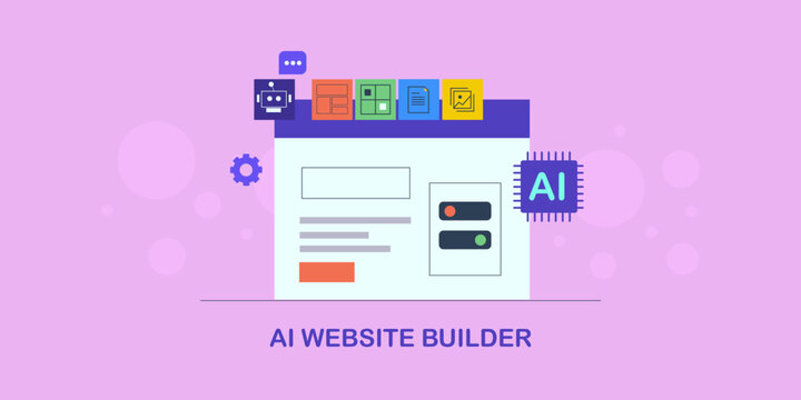 Website builder AI software, page structure optimization and content creation automation system.