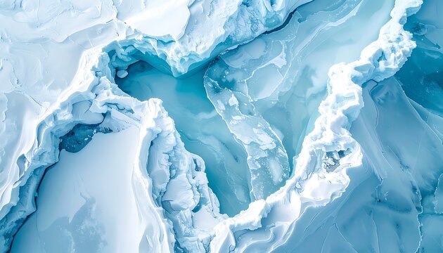 Iceberg frozen glacier melting climate change.