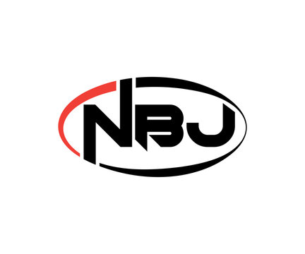 NBI Abstract Modern Lettermark Logo Design. Calligraphy professional initials vector logo Design.