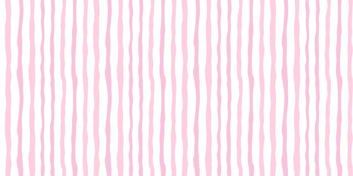 Baby shower watercolor stripe background with soft pastel colors and hand painted texture.