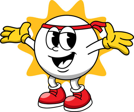 cute character celebrating indonesian flag cartoon element