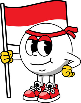 independece day cartoon character indonesian