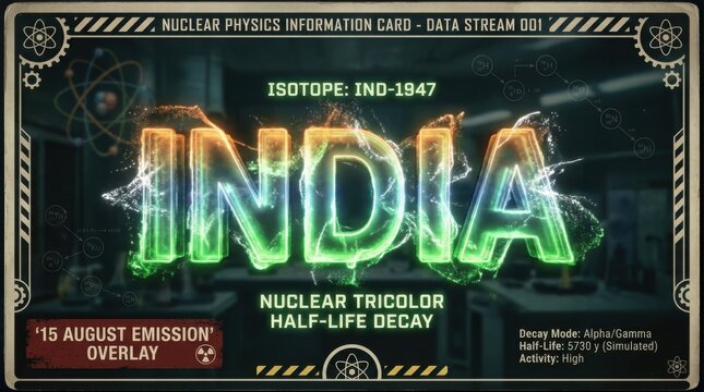 Netaji India Nuclear Thriller Half Life Science Independence Poster