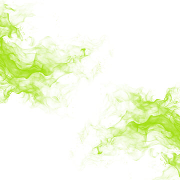 green fire effect