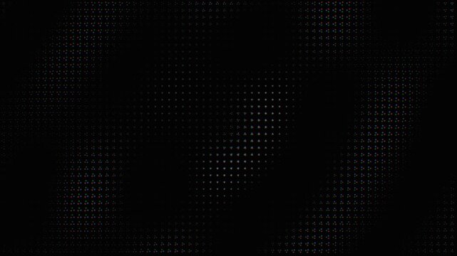 Close up of RGB subpixel grid on a digital screen