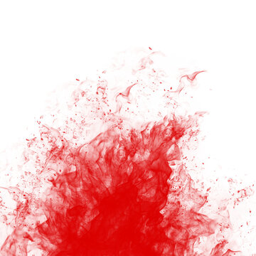 red flames