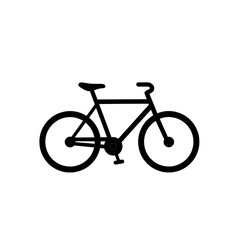 Obraz premium White Line Bicycle Outline Isolated on Transparent Background