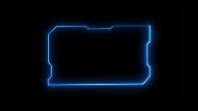 Green glitch frame background digital scan lines, distorted edges, dark screen texture, empty center space. hacker cyber intros, security alerts, tech promos, data screens, terminal effects, 