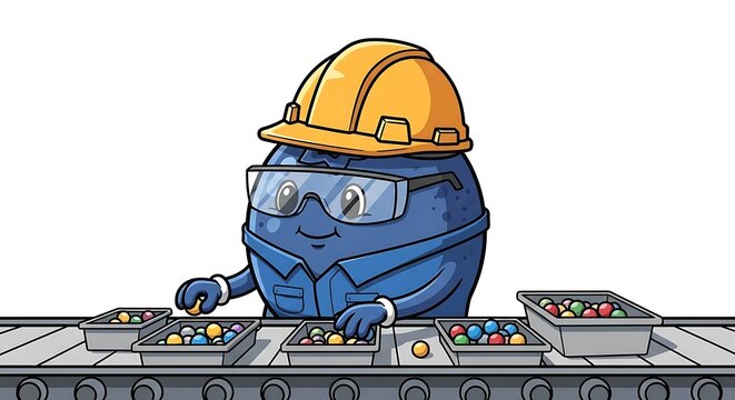 Construction worker wearing safety gear outdoors.