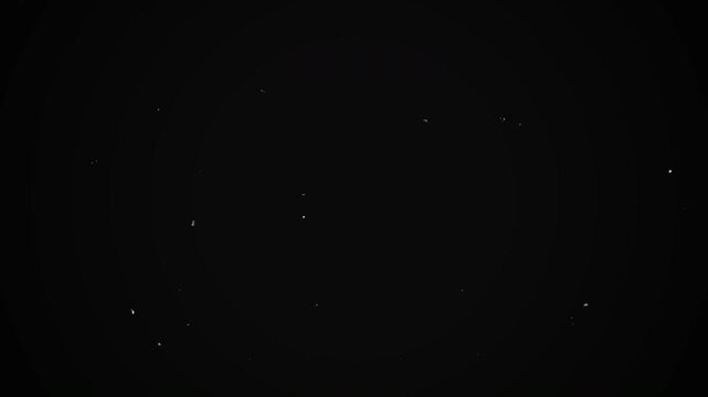 Vintage, old, projected film head leader with scratches and film grain. 4k video