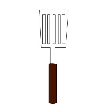 turner cooking spatula cooking utensils illustration
フライ返し　調理器具　イラスト　