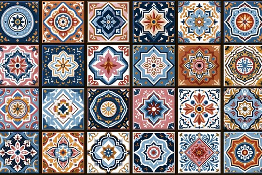 creative decorative tile,Luxury design texture,Morocco Art, glamorous Wall Decor, interior home decoration,Bathroom ceramic tile, wallpaper, textile, background,Seamless Pattern, pattern,Multi colour
