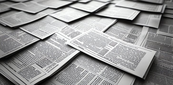 Stack of Printed Financial Reports with Graphs and Data Sheets on Black Surface