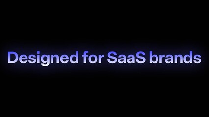 Saas Text Animation