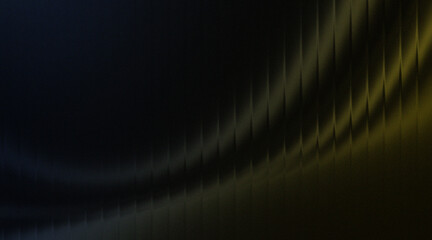 Abstract black blue and yellow smooth gradient ribbed glass backgrounds  © arjudin