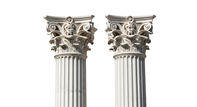 columns architectural ornate capitals