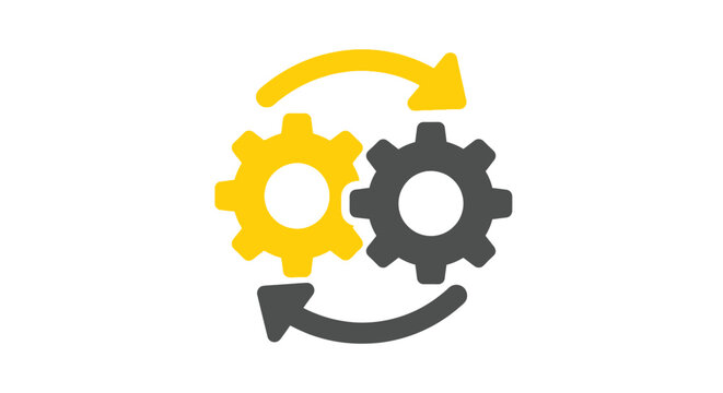 Gears Interlocking Circular Motion.
