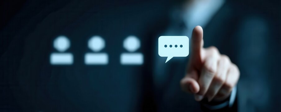 The connection is vital in a live chat dialogue that focuses on a helpful customer service interaction for all online users.