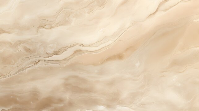 Luxury beige marble texture background with a polished stone surface for an elegant abstract design.