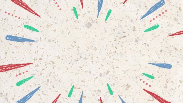 Hand Drawn Radial Lines Paper Background - fibrous paper
