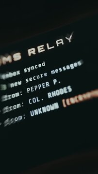 Encrypted SMS relay managed by AI assistant