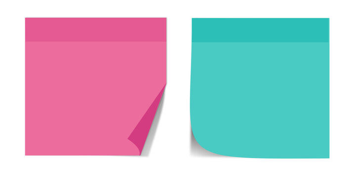 Blank grey sticker collection with curled corner. Blank paper stickers of different shapes. Set of empty template rectangle sticky labels. White paper reminder, white sticks, sticky notes, realistic