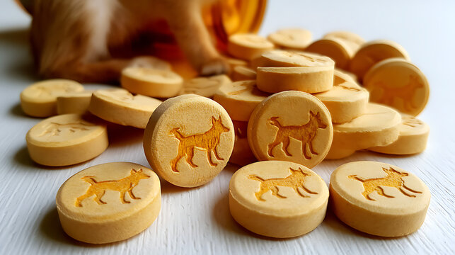 Tablets for dogs and cats.