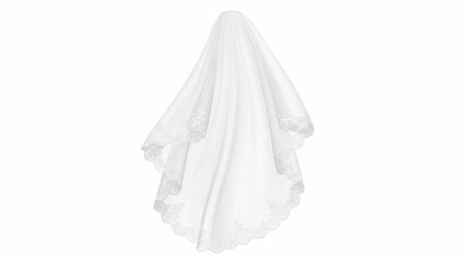Fototapeta premium White sheet ghostly figure Halloween decoration.