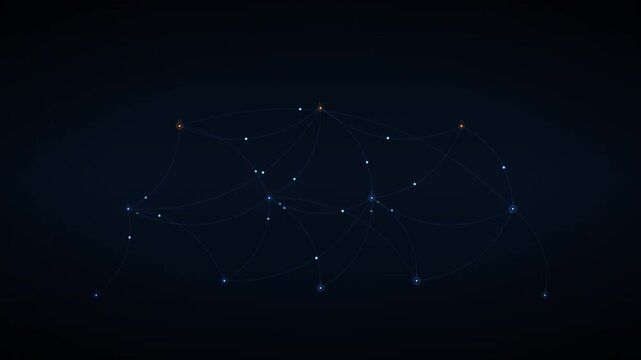 Football Passing Network Analytics Dashboard Loop 4K