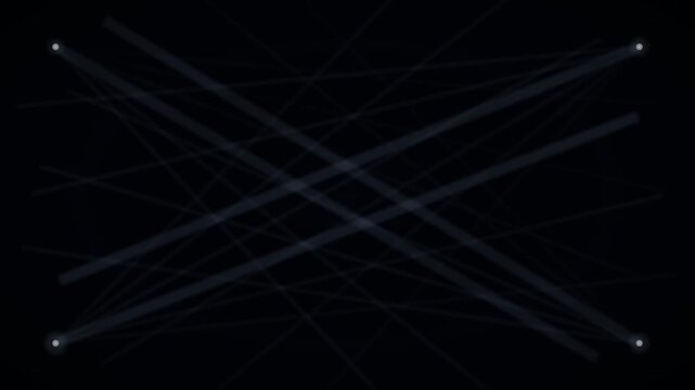 Stadium Floodlight Atmosphere Animation Seamless Loop 4K