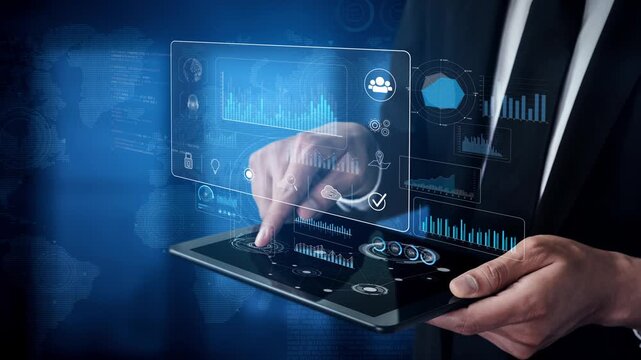 Data dashboard and analytics system supports business, analytics, and data insights through centralized charts, statistics, and monitoring interface Marrow