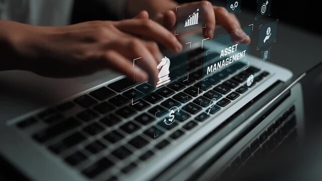 Asset management system showing investment planning, financial goal tracking, ROI analysis, and performance monitoring for efficient resource utilization Marrow