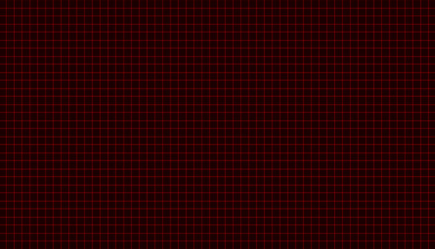 Red grid lines metering seamless pattern digital tech background