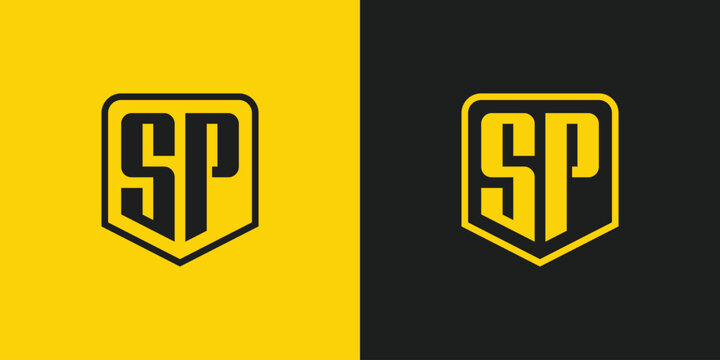 Letter SP Logo Design